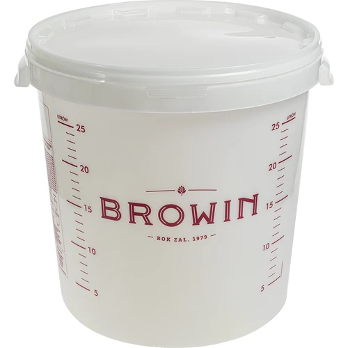 Fermentatiecontainer met deksel 30 L  - 1 ['fermentatiecontainer', ' fermentatie-emmer', ' fermentatie-emmertje', ' fermentatiecontainers', ' fermentatiecontainer voor wijn', ' fermentatiecontainers voor wijn', ' biowin fermentatie-emmer', ' browin fermentatie-emmer']