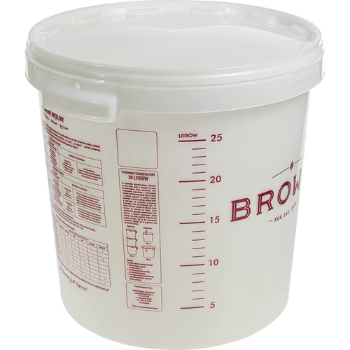 Fermentatiecontainer met deksel 30 L - 2 ['fermentatiecontainer', ' fermentatie-emmer', ' fermentatie-emmertje', ' fermentatiecontainers', ' fermentatiecontainer voor wijn', ' fermentatiecontainers voor wijn', ' biowin fermentatie-emmer', ' browin fermentatie-emmer']