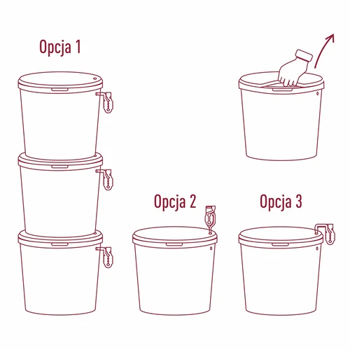 Fermentatiecontainer met deksel 30 L - 12 ['fermentatiecontainer', ' fermentatie-emmer', ' fermentatie-emmertje', ' fermentatiecontainers', ' fermentatiecontainer voor wijn', ' fermentatiecontainers voor wijn', ' biowin fermentatie-emmer', ' browin fermentatie-emmer']