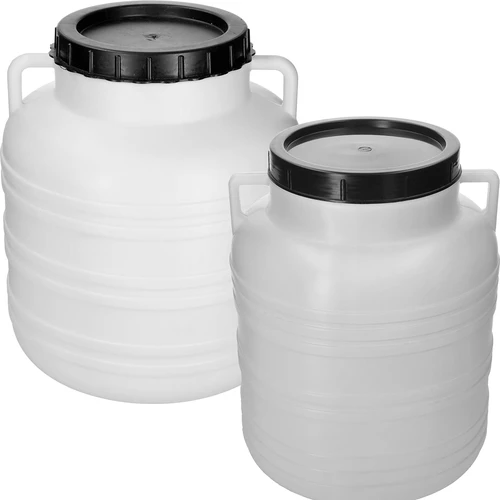 Fermentatievat 30L - wit, met handgrepen - 2