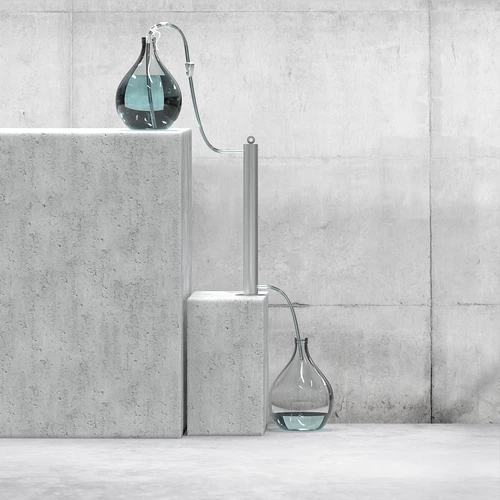 Filterkolom van roestvrij staal, hangend, inclusief accessoires en actieve kool - 9 ['filterkolom', ' filterkolom voor brouwsel', ' glazen filterkolom', ' filterkolom voor actieve kool', ' distilleerapparatuur', ' distillatie', ' alcohol distillatie', ' set voor alcohol distillatie', ' set voor koolstoffiltratie van distillaat', ' filterbuis', ' inox kolom', ' Coobra']