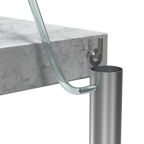 Filterkolom van roestvrij staal, hangend, inclusief accessoires en actieve kool - 10 ['filterkolom', ' filterkolom voor brouwsel', ' glazen filterkolom', ' filterkolom voor actieve kool', ' distilleerapparatuur', ' distillatie', ' alcohol distillatie', ' set voor alcohol distillatie', ' set voor koolstoffiltratie van distillaat', ' filterbuis', ' inox kolom', ' Coobra']