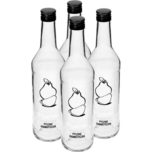 Fles 0,5 L met schroefdop en opdruk Kweepeerlikeur - 4 stuks - 2 ['kweepeerlikeur', ' fles voor kweepeerlikeur', ' fles voor likeuren', ' flessen voor likeuren', ' fles met schroefdop', ' flessen met opdruk', ' glas met opdruk', ' glazen flessen', ' glazen flessen met schroefdoppen']