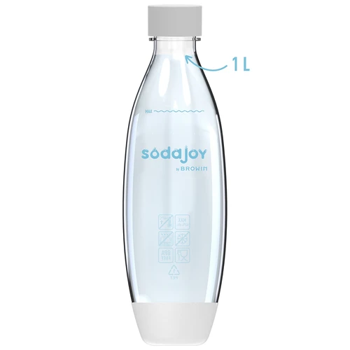 Fles 1L voor Bruiswatertoestel met dop - 5 ['herbruikbare fles', ' herbruikbare fles voor SodaJoy bruiswatertoestel', ' herbruikbare fles voor bruiswatertoestel', ' bruiswatertoestel', ' bruiswatertoestel voor bruisend water', ' patronen voor bruiswatertoestellen', ' patroon voor bruiswatertoestel', ' thuis bruiswatertoestel', ' hoe maak je bruisend water', ' welke sifon voor bruisend water', ' prosecco', ' prosecco wijnen', ' frisdranken', ' bruisdrankmachine', ' mousserende wijn', ' wijn met bruisend water', ' wijn carboniseren', ' sodawater', ' sodawater lodz', ' sodawater thuis', ' sifon voor sodawater', ' waar komt sodawater vandaan', ' water carboniseren thuis', ' water carboniseren']