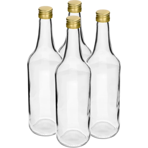 Fles 700 ml Tafel met dop fi28 - 4 stuks