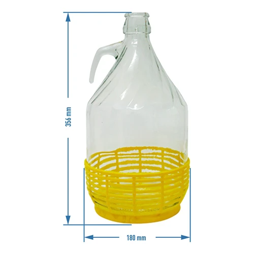 Fles Dama 5 L met glazen handvat - 2 ['wijnballon', ' wijnballon', ' wijnfles', ' wijnfles', ' wijnfles', ' wijnkan', ' wijnfles', ' wijnfles', ' wijnfles', ' wijnballon 50l', ' wijnballon 50l castorama', ' wijnballon 50l', ' wijnballon 50l castorama', ' wijnballon', ' wijnballon castorama', ' fles in wilg', ' fles in wilgenmand']