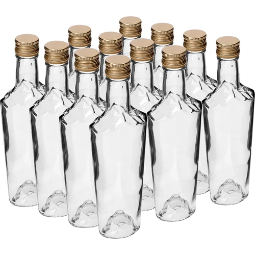 Fles Everest 250 ml met dop fi28, 12 stuks  - 1 ['fles voor likeur', ' flessen voor likeur', ' fles voor alcohol', ' decoratieve flessen voor alcohol', ' glazen fles voor alcohol', ' flessen voor zelfgestookte drank voor bruiloft', ' fles voor likeur', ' decoratieve flessen', ' fles voor wodka', ' fles voor wodka']