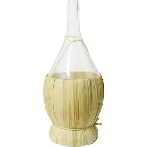 Fles Fiasco 2000 voor wijn in vlechtwerk - 2 l  - 1 ['fles voor alcohol', ' decoratieve flessen voor alcohol', ' glazen fles voor alcohol', ' flessen voor zelfgestookte drank voor bruiloft', ' fles voor likeur', ' fles voor wijn', ' flessen voor wijn', ' likeur']