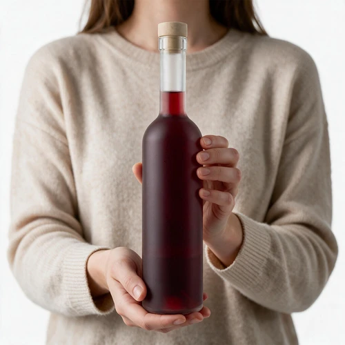 Fles „Mrożona” 0,5 l met kurk, 1 stuk - 7