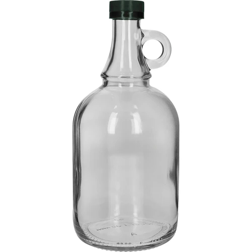 Fles Gallone 1L zonder vlechtwerk, met dop  - 1 