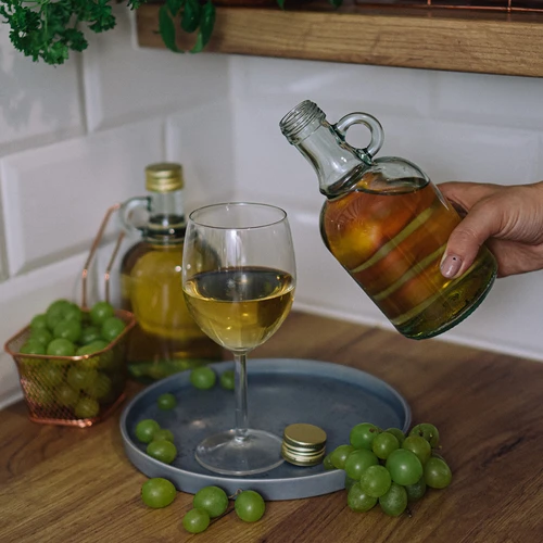 Fles Gallone zonder omhulsel, met dop 0,5 L - 5 ['fles voor alcohol', ' decoratieve flessen voor alcohol', ' glazen fles voor alcohol', ' flessen voor brouwsel voor bruiloft', ' fles voor likeur', ' flessen voor wodka', ' fles voor wodka bruiloft', ' fles voor wodka doop', ' fles voor wodka communie', ' fles voor wijn', ' flessen voor wijn']