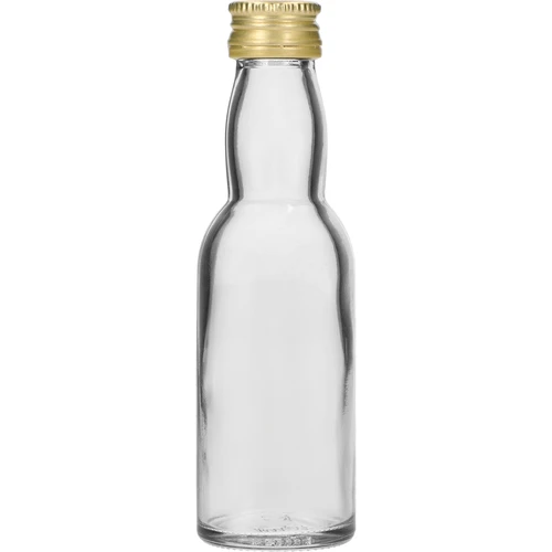 Flesje ‘Maluch’ met goudkleurige schroefdop, 40 ml, 10 stuks - 3
