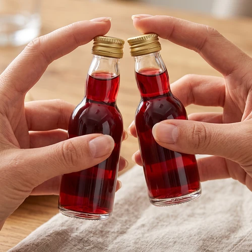 Flesje ‘Maluch’ met goudkleurige schroefdop, 40 ml, 10 stuks - 9