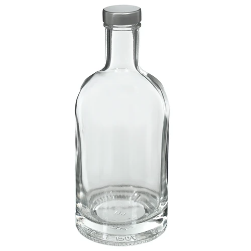 Fles Miss Barku met dop 700ml  - 1 ['fles voor alcohol', ' decoratieve flessen voor alcohol', ' glazen fles voor alcohol', ' flessen voor zelfgestookte drank voor bruiloft', ' fles voor likeur', ' decoratieve flessen voor likeuren']
