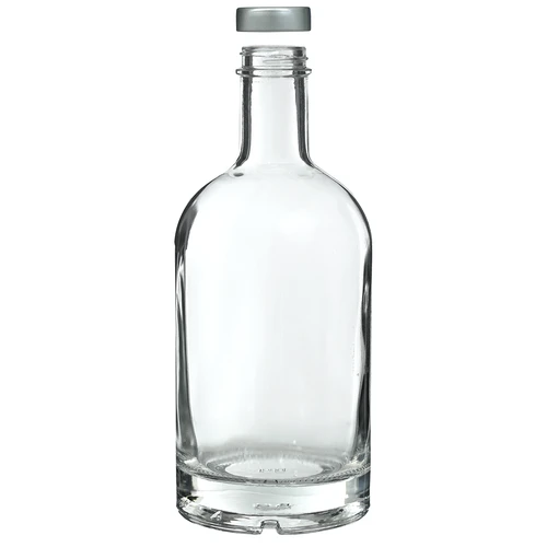 Fles Miss Barku met dop 700ml - 2 ['fles voor alcohol', ' decoratieve flessen voor alcohol', ' glazen fles voor alcohol', ' flessen voor zelfgestookte drank voor bruiloft', ' fles voor likeur', ' decoratieve flessen voor likeuren']