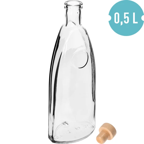 Fles „Staromiejska” met paddenstoelkurk, 500 ml, 1 stuk - 2