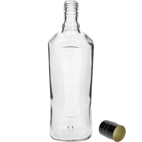 Fles „Szafirowa” 700 ml met schroefdop, 1 st. - 2
