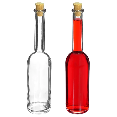 Fles voor likeur 100 ml 6 stuks + 6 kurken - 6 ['fles voor alcohol', ' decoratieve flessen voor alcohol', ' glazen fles voor alcohol', ' flessen voor zelfgestookte drank voor bruiloft', ' fles voor likeur', ' fles voor wijn', ' flessen voor wijn', ' likeur']