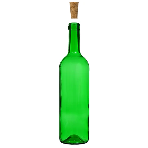 Fles voor wijn 0,75 L groen - verpakking van 8 stuks - 4 ['fles voor alcohol', ' decoratieve flessen voor alcohol', ' glazen fles voor alcohol', ' flessen voor zelfgestookte drank voor bruiloft', ' fles voor likeur', ' decoratieve flessen voor likeuren', ' fles voor wijn', ' fles voor wijn', ' bordeaux fles']