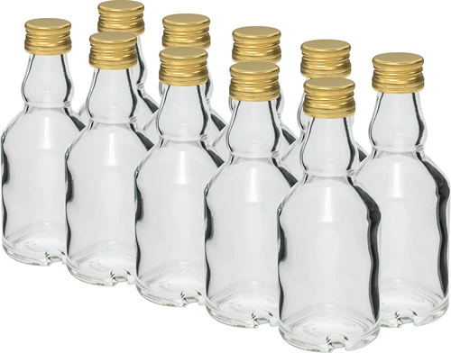 Flesje 50 ml met dop - 10 stuks  - 1 ['glazen fles 50 ml', ' flesje 50 ml', ' kleine flessen', ' klein flesje', ' glazen flessen 50 ml', ' decoratief glas', ' flesje met dop', ' flesjes met doppen']