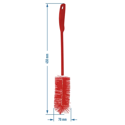 Flessenborstel 1 L - 2 ['borstel voor het wassen van ballonnen', ' borstel voor het schoonmaken van ballonnen', ' borstel voor het schoonmaken van wijnballonnen', ' ballonnen wassen', ' ballonnen schoonmaken', ' ballonnen desinfecteren']