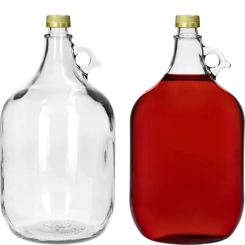 Gans Dame 5 L met dop - 4 ['gans', ' gans voor wijn', ' gans dame', ' dame 5 L', ' ballon 5 L', ' demijohn', ' ballon in mand', ' fles dame 5L in mand', ' ballon', ' gans voor wijn', ' gans voor brouwsel']
