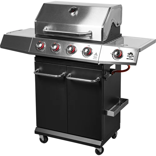 Gasbarbecue dragON BBQ101, 11,7 kW, zwart-zilver  - 1 ['gasbarbecue', ' modern barbecue', ' welke barbecue te kopen', ' welke barbecue te kiezen', ' gietijzeren rooster', ' zijbrander', ' thermometer in de deksel', ' zijplank van de barbecue', ' barbecue voor wok', ' mobiele barbecue', ' barbecue voor pizza', ' barbecue met wielen', ' gemakkelijk schoonmaken van de barbecue', ' barbecue met hoog verwarmingsvermogen', ' ergonomische knoppen van de barbecue', ' barbecue met modern design', " aroma's op de branders van de barbecue", ' barbecue-accessoires', ' barbecue voor een goede prijs', ' stabiele barbecue', ' beste barbecueën', ' barbecue-uitrusting', ' stevige barbecue', ' multifunctionele barbecue', ' functionele barbecue', ' groenten grillen']