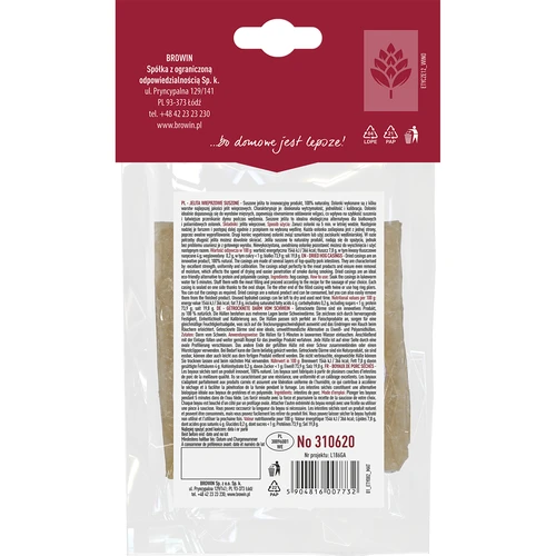 Gedroogde varkensdarmen kaliber 65 mm, 30 cm - 4 stuks - 2 ['natuurlijke darmen', ' varkensdarmen', ' gedroogde darmen', ' worstomhulsels', ' omhulsels voor worsten', ' darmen voor worsten', ' voor gerookte worst', ' voor gekookte worst', ' huisgemaakte vleeswaren', ' huisgemaakte worst', ' Krakauer worst', ' Żywiec worst']