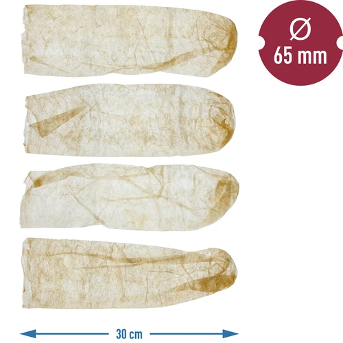Gedroogde varkensdarmen kaliber 65 mm, 30 cm - 4 stuks - 5 ['natuurlijke darmen', ' varkensdarmen', ' gedroogde darmen', ' worstomhulsels', ' omhulsels voor worsten', ' darmen voor worsten', ' voor gerookte worst', ' voor gekookte worst', ' huisgemaakte vleeswaren', ' huisgemaakte worst', ' Krakauer worst', ' Żywiec worst']