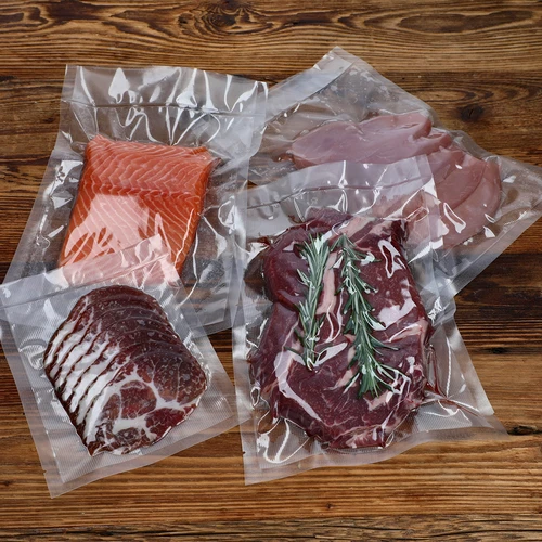 Geprofileerde zakken voor vacuümmachine 25 x 35 cm, 50 stuks - 9 ['geprofileerde zakken', ' zakken voor vacuümmachine', ' zakjes voor vacuümverpakking', ' voedselzakjes', ' folies voor sealmachine', ' vacuümverpakking', ' voedselopslag thuis', ' sealfolies', ' geprofileerde folies', ' voordelen van vacuümverpakking', ' zakjes voor sealmachine', ' waarom vacuümverpakken de moeite waard is', ' opslag van producten en voedingsmiddelen', ' hoe voedsel te verpakken']