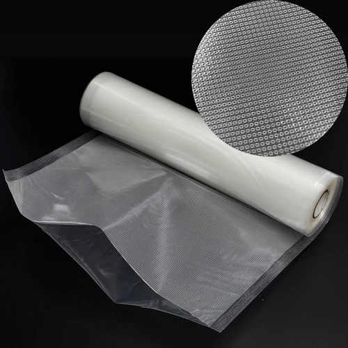 Geribbelde buisfolie - voor vacuümsealer, 25 x 600 cm - 2