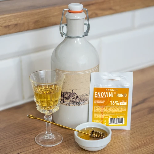 Getrocknete hefe für honigweine Enovini Honig 10g - 2 ['gist voor mede', ' gist voor honing', ' hoe maak je mede']