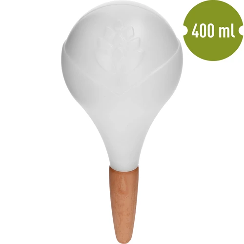 Gietbal voor planten, mat wit met keramische voet, 400ml - 2 ['gieters', ' bloemen waterdispenser', ' voor het water geven van bloemen', ' bloemenbevochtigers', ' bloemenirrigatie', ' plantenirrigatie', ' potirrigators', ' voor kamerplanten', ' irrigatiesysteem', ' gietbal', ' waterdispenser voor potten', ' plantenballen', ' plantenwaterdispenser', ' planten water geven', ' witte gietballen', ' gietballen met keramische voet', ' keramische voet', ' gekleurde gietballen', ' gietballen met kleivoet', ' gietballen die van bovenaf worden gevuld', ' dispensers die van bovenaf worden gevuld', '']