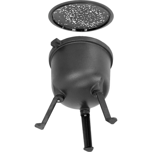 Gietijzeren jachtketel met geëmailleerd interieur, 8 L - 4 ['gietijzeren ketel', ' ketel voor vuurplaats', ' Hongaarse ketel', ' jachtpot', ' geëmailleerde ketel', ' jachtketel', ' ketel met geëmailleerd interieur', ' gietijzeren kookgerei', ' gietijzeren kookgerei met email', ' koken in een ketel', ' koken boven een kampvuur', ' koken in de buitenlucht', ' beste ketel', ' cadeau', ' barbecue']