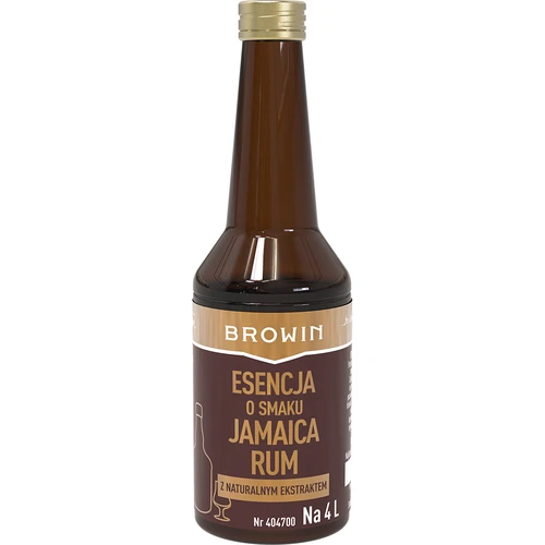 Gold Essence met Jamaica Rum smaak voor 4 L, 40 ml  - 1 ['rum extract', ' donkere rumessence', ' donkere rumaroma', ' essence voor zelfgemaakte drank', ' browin essence', ' natuurlijke aroma', ' natuurlijke eikenextract']