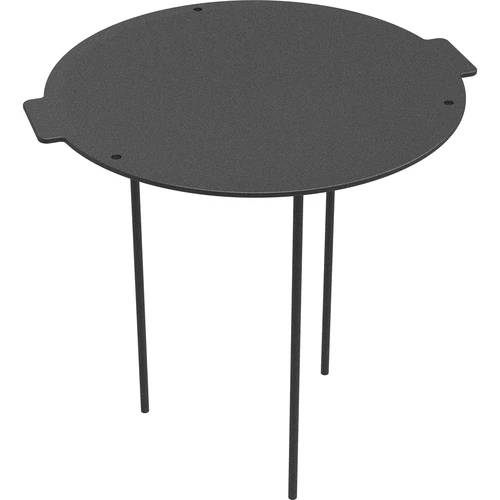 Grillpan, gietijzer, ø 44 cm - 5 ['gietijzeren pan', ' grillpan', ' grote gietijzeren pan', ' hangende pan', ' pan op poten', ' grillen', ' gietijzer voor grillen', ' pan voor driepoot', ' grillen in gietijzeren schalen', ' aantrekkelijk grillen', ' universele gietijzeren pan', ' grillset', ' wat als cadeau', ' anders grillen', ' feestje bij de grill']