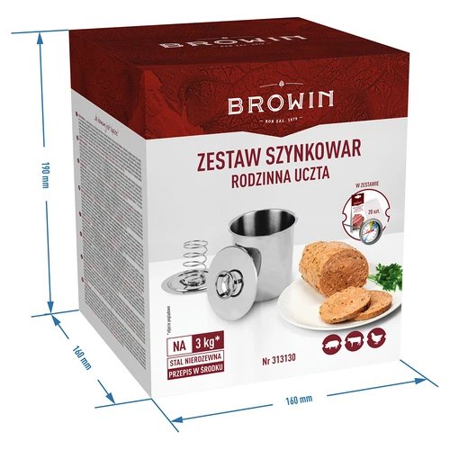 Hamkoker Set - Familiediner, 3 kg - 12 ['recepten met hamkoker', ' van hamkoker', ' met hamkoker', ' gerechten met hamkoker', ' hoe werkt een hamkoker', ' ham uit de hamkoker', ' vleeswaren uit de hamkoker', ' hamkoker voor vegetariërs', ' uit de hamkoker voor kinderen', ' gezond vlees', ' gezonde vleeswaren', ' zonder conserveermiddelen', ' cadeau', ' hamkoker 3 kg', ' 1', '5 kg', ' accessoires voor hamkoker']