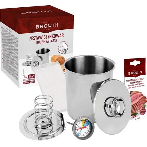Hamkoker Set - Familiediner, 3 kg - 10 ['recepten met hamkoker', ' van hamkoker', ' met hamkoker', ' gerechten met hamkoker', ' hoe werkt een hamkoker', ' ham uit de hamkoker', ' vleeswaren uit de hamkoker', ' hamkoker voor vegetariërs', ' uit de hamkoker voor kinderen', ' gezond vlees', ' gezonde vleeswaren', ' zonder conserveermiddelen', ' cadeau', ' hamkoker 3 kg', ' 1', '5 kg', ' accessoires voor hamkoker']