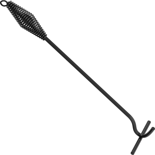 Handvat/pook voor deksel van gietijzeren pan of ketel  - 1 ['pook', ' geschilderde pook', ' stalen pook', ' dekselhouder', ' dekselheffer', ' voor gietijzeren ketel', ' voor gietijzeren pan']