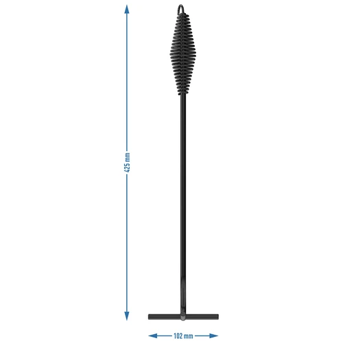 Handvat/pook voor deksel van gietijzeren pan of ketel - 4 ['pook', ' geschilderde pook', ' stalen pook', ' dekselhouder', ' dekselheffer', ' voor gietijzeren ketel', ' voor gietijzeren pan']