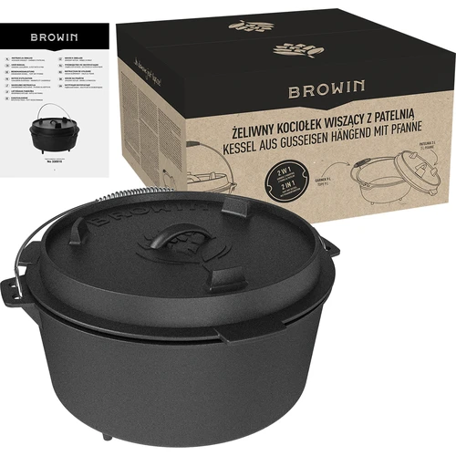 Hangende gietijzeren ketel met pan - 9 ['gietijzeren ketel', ' ketel voor kampvuur', ' ketel met pan', ' zigeunerketel', ' Hongaarse ketel', ' goulash uit de ketel', ' ketel voor vuurplaats', ' jachtpot', ' jachtketel', ' gietijzeren vat', ' cadeau', ' gietijzeren pan', ' gietijzeren pot met pan', ' hangende ketel', ' ketel om op te hangen']