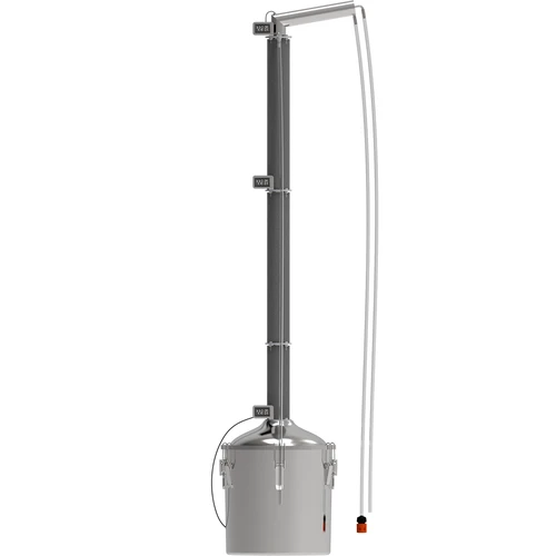 Hawkstill Aabratek 1.0 Elektrische Distilleerder, 30 L  - 1 ['Browin distilleerder', ' modulaire distilleerders', ' distilleerder voor 30 L', ' modulaire distilleerder', ' Aabratek distilleerder', ' innovatieve aabratek', ' kop met uitneembare spiraal', ' Aabratek met uitneembare spiraal', ' zuivere distillaat', ' distilleerset', ' bolle deksel', ' convex type deksel', ' distilleercontainer met deksel', ' beste distilleerset', ' uitbreidbare distilleerset', ' distillatie op verschillende warmtebronnen', ' innovatieve distilleerder', ' aanbevolen distilleerder']