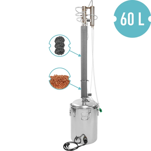 HawkStill Distilleerapparaat "Koude Vingers" 60 L, met kolom fi 60,3mm - 2