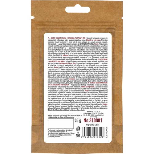 Het geheim van opa Feliks voor pekelen, 35 g - 2