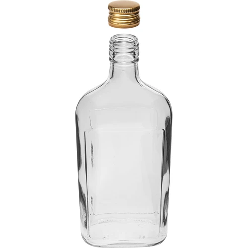 Heupfles 500 ml met dop, 6 stuks - 4 ['fles 500 ml', ' heupfles', ' fles voor likeur', ' fles voor alcohol', ' fles halve liter', ' flessenset']