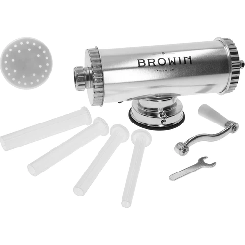 Horizontale vulmachine 1,5 kg met siliconen zuiger  - 1 ['voor het vullen van worsten', ' voor zelfgemaakte worsten', ' spuit', ' gastronomische vulmachine', ' slagersapparatuur', ' worstenvuller', ' vleesvuller', ' horizontale vuller']