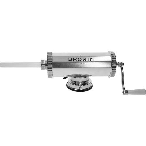 Horizontale vulmachine 1,5 kg met siliconen zuiger - 4 ['voor het vullen van worsten', ' voor zelfgemaakte worsten', ' spuit', ' gastronomische vulmachine', ' slagersapparatuur', ' worstenvuller', ' vleesvuller', ' horizontale vuller']