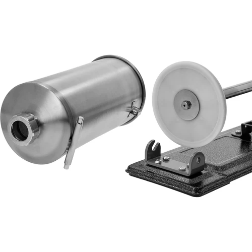 Horizontale vulmachine 5 kg - 7 ['voor het vullen van worsten', ' voor zelfgemaakte worsten', ' spuitzak', ' gastronomische vulmachine', ' slagersapparatuur', ' grote vulmachine', ' worstenvuller', ' vleesvuller', ' horizontale vuller']