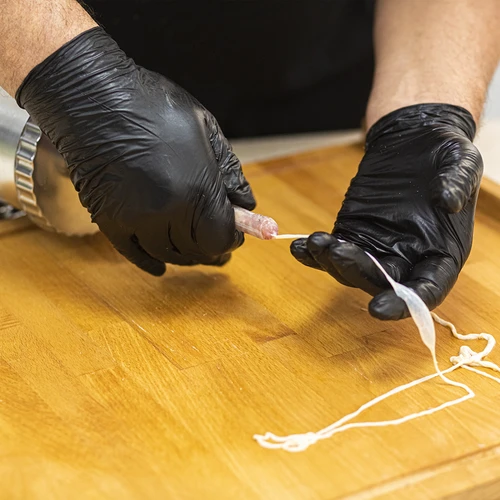 Horizontale worstenvuller 2,5 kg met siliconen plunjer - 12