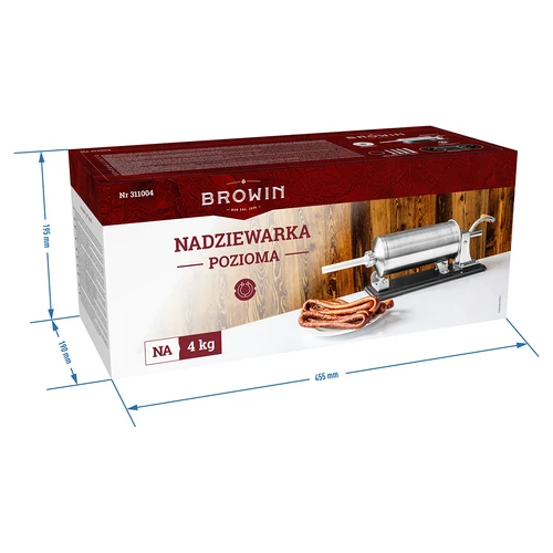 Horizontale worstenvuller 4 kg - 11